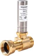 🚰 sicoince water hammer arrestor washing machine 3/4 inch thread lead-free brass y241-11-11-s(1 pack): ultimate solution for preventing water hammer in washing machine логотип