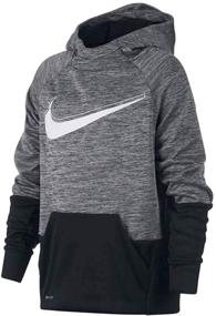 img 1 attached to Мальчики Nike Атлетическая Термо-кофты для активного использования.