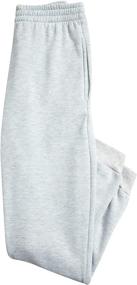 img 2 attached to Real Love Girls' Jogger Set - Basic Fleece 🏻 Hoodie and Sweatpants (Size 7-16): Comfort and Style for Active Girls