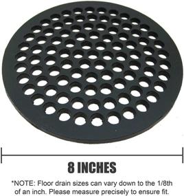 img 1 attached to 🚰 Sioux Chief 8 Inch Cast Iron Floor Drain Strainer 846-S17PK SEO-Optimized Version