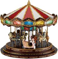 🎠 multicolor mr. christmas marquee deluxe carousel - one size logo