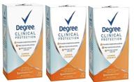 🌞 pack of 3 - degree clinical protection summer strength antiperspirant deodorant, 1.7 oz (1.7 ounce) logo