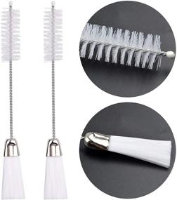 img 3 attached to 8pcs Double Ended Sewing Machine Cleaning Brush Set - Ideal for Home, Automobile, and Computer Use