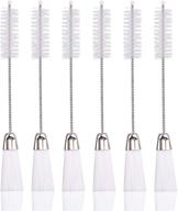 8pcs double ended sewing machine cleaning brush set - ideal for home, automobile, and computer use logo