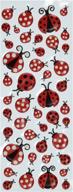 🐞 ek success sticko dimensional-ladybugs (44 pieces) 53-90005 - perfect accent for scrapbooks, cards, and crafts logo