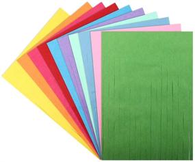 img 2 attached to Vibrant Rainbow Birthday Party Decorations: Happy Birthday Paper Pom Poms, Tassel Garland Kit