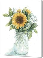 framed numbers beginner sunflowers paintings logo