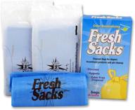 biodegradable diaper disposal bags by fresh sacks, 50 ct logo