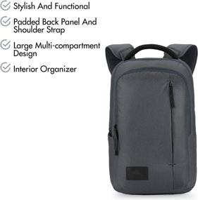 img 3 attached to 🎒 Efficiently Organize Your Essentials with the High Sierra Slim Business Backpack