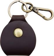 leather keychain handmade protective backpacks logo