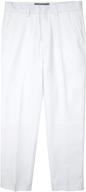 boys' dress pants by spring notion with flat front logo