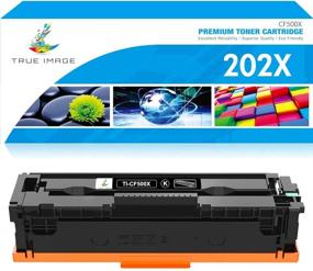 img 4 attached to 🖨️ High-Quality TRUE IMAGE Compatible Toner Cartridge for HP 202X CF500X 202A CF500A Color Laserjet Pro M281fdw M281cdw M254dw M280nw M254nw M281fdn MFP M281 M254 Ink Printer (Black, 1-Pack)