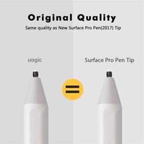 img 3 attached to Uogic HB Pen Tips Replacement Kit (3 Packs) for Microsoft Surface Pro 2017 Pen (Surface Pro 5) and Surface Pro 4 Pen