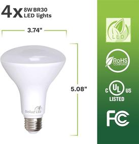 img 2 attached to 4-х Пакетный Bioluz LED See Series BR30 LED Диммируемая Лампа