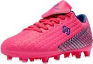 dream pairs kids outdoor soccer 👟 cleats - football shoes for boys and girls logo