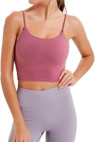 img 3 attached to Longline Seamless Workout Running Lavender Outdoor Recreation for Outdoor Clothing