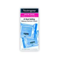 🚿 neutrogena makeup remover towelettes refill pack (5x25 ct.) + bonus travel size (7 ct.) logo