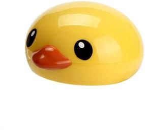 img 1 attached to 🦆 Best Deal! AMA(TM) Adorable Duck Mini Contact Lens Case Box Travel Kit with Convenient Mirror Container (Yellow)