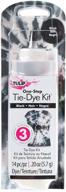 🌷 tulip one-step tie-dye kit 21764: vibrant black tie-dye experience at its finest logo