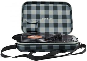 img 1 attached to Crosley CR8016A Messenger Turntable Gray