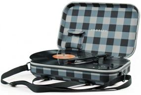 img 3 attached to Crosley CR8016A Messenger Turntable Gray