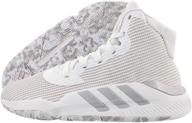 👟 adidas bounce 2019 white men's athletic shoes logo