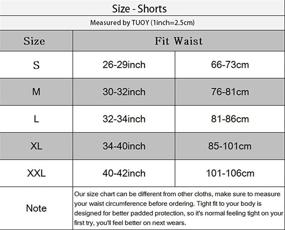 img 1 attached to 🚴 Enhance Performance and Comfort with TUOY Men's Cycling Shorts