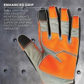 img 1 attached to 🧤 Ergodyne 818WP Waterproof High Visibility Touchscreen