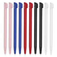 🖊️ fngwangli plastic styluses - set of 10 portable touch stylus pens exclusively for nintendo 2ds - available in 5 attractive colors logo