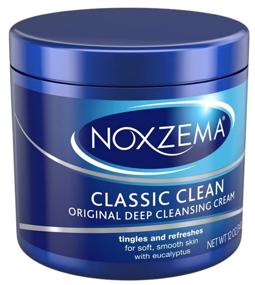 img 3 attached to 🧼 Noxzema Classic Clean Original Deep Cleansing Cleanser - 12 oz, Pack of 6