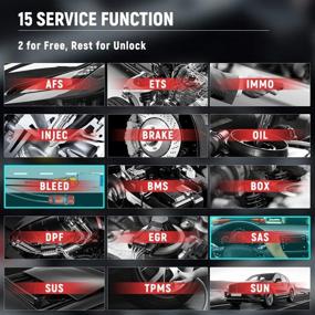 img 2 attached to 🔧 ThinkDriver Full System OBD2 Scanner: Engine/Transmission/Airbag Diagnostic Tool | Bluetooth Code Reader for ISO & Android | Oil/ABS/SRS/Battery/Tire Pressure/EPB/Break Pad Reset