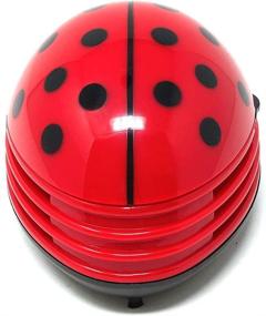 img 2 attached to 🐞 Allydrew Ladybug Mini Vacuum Cleaner: Convenient and Adorable Cleaning Solution for Home and Office