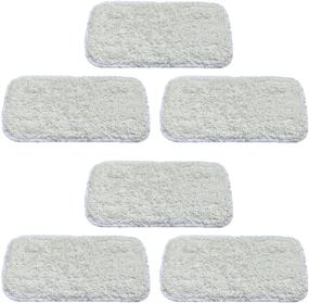 img 1 attached to 🧹 SSM-3006 Replacement Mop Pads for Sienna Luna Steam Mop - 6 Pack - Compatible with Microfiber - Ideal for Surrgound