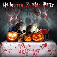 zombie birthday party supplies tablecloths logo