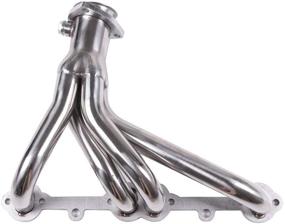 img 1 attached to 🔥 High-Performance Stainless Exhaust Manifold Header - Compatible with 1979-1990 Chevrolet Camaro and Buick V8 OHV (HDSPF82)