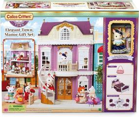 img 3 attached to 🏰 Discover the charm of Calico Critters Elegant Town Manor: A sophisticated playset for imaginative fun!