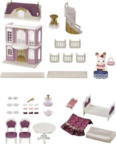 img 2 attached to 🏰 Discover the charm of Calico Critters Elegant Town Manor: A sophisticated playset for imaginative fun!