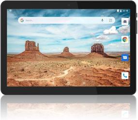 img 4 attached to 📱 Планшетный ПК Android 8.1 на 10 дюймов с 16 ГБ, 5G WiFi, двойной камерой, поддержкой беспроводной клавиатуры, GPS, Bluetooth, дисплеем IPS 1280x800 - сертифицирован Google, черный
