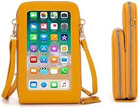 img 1 attached to 👜Стильная темно-синяя женская сумка через плечо: компактная сумка и кошелек в одном в плечевых сумках