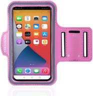 🏃 tresound water-resistant armband case for iphone 11, 11 pro max, xr, xs max, 8+, 7+, 6+ | galaxy s10+, s9+, s8+, a8+ | adjustable elastic band, key holder | ideal for running, walking - improved seo logo