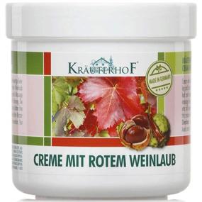 img 1 attached to 🦵 KrauterhoF Varicose Vein Foot Cream with Horse Chestnut and Red Vine Leaf Extracts