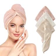 smilco microfiber towel turbans curly logo