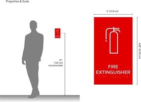 img 1 attached to 🔥 Эффективная противопожарная безопасность: Пожарный кубик с буквами для соответствующих помещений