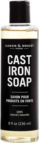 img 4 attached to 🧼 Caron & Doucet - Cast Iron Cleaning Soap: 100% Plant-Based Solution for Restoring, Removing Rust, and Care Before Seasoning - Skillets, Pans & Cast Iron Cookware (8 oz)