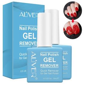 img 4 attached to 💅 Средство для удаления гель-лака - Набор из 2 шт - Профессиональная формула для быстрых и эффективных результатов в течение 3-5 минут, безопасное для ногтей, 0,5 жид.унц.