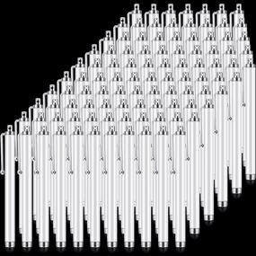 img 4 attached to 🖊️ 100-Piece Stylus Pen Set: Universal Capacitive Stylus Compatible with Samsung, Tablets, and Most Capacitive Touch Screen Devices (White)