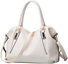 img 4 attached to 👜 Timeless Style: Ladies Handbags Classic Fashion Shoulder Women's Handbags & Wallets