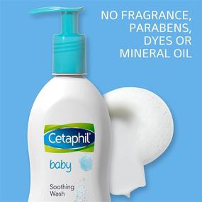 img 1 attached to 👶 Cetaphil Baby Body Wash: Soothing & Creamy for Sensitive Dry Skin