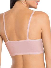 img 4 attached to Fruit Loom Spaghetti Sportsbra Heather Women's Clothing for Lingerie, Sleep & Lounge