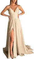 👗 rjoam womens dresses v-neck evening size 06 - elegant & trendy women's clothing in dresses logo